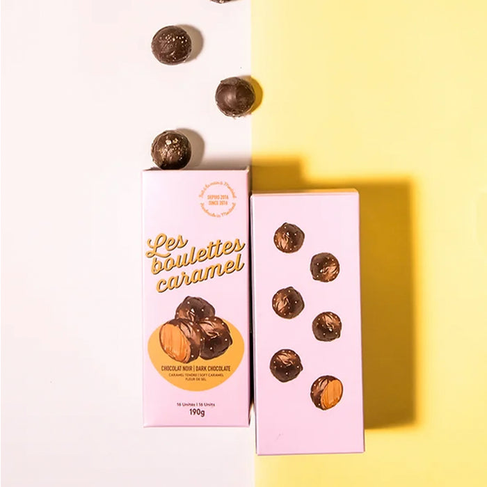 LES BOULETTES CARAMEL — by Ernestine
