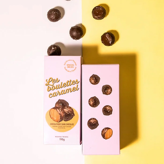 LES BOULETTES CARAMEL — by Ernestine