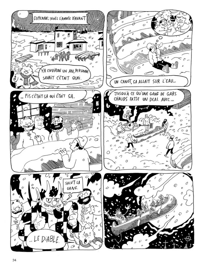 LES CANOTS DE SATAN — by Alexandre Fontaine Rousseau and Xavier Cadieux