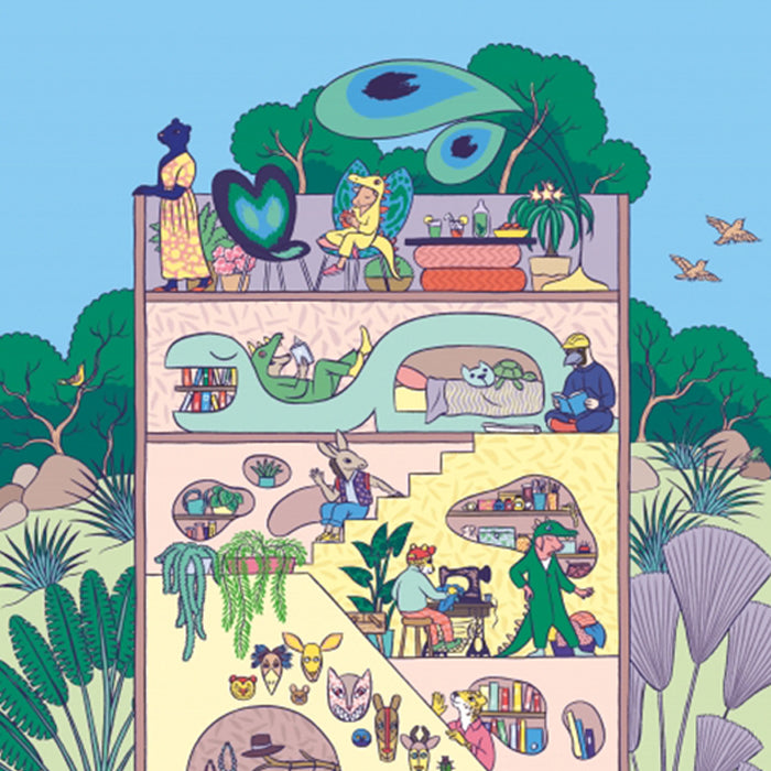 LES MAISONS FOLLES DE MONSIEUR ANATOLE — by Emmanuelle Mardesson and Sarah Loulendo