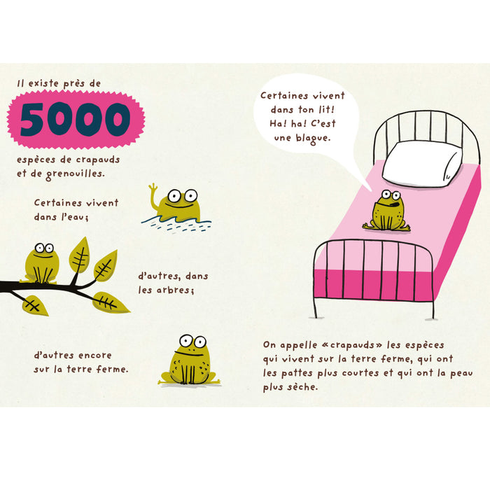 LES PETITS DÉGOUTANTS : LE CRAPAUD — by Élise Gravel