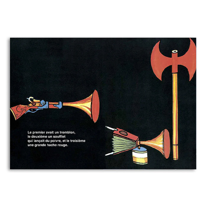 LES TROIS BRIGANDS (large version) — by Tomi Ungerer