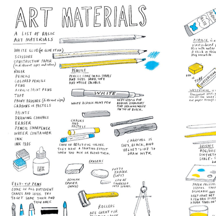 LET'S MAKE SOME GREAT ART : COLORS — by Marion Deuchars