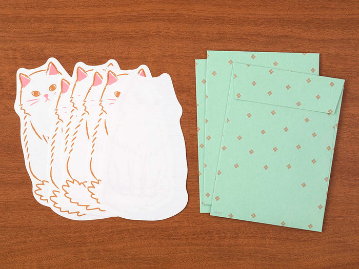LETTER SET DIE-CUT CAT — by Midori