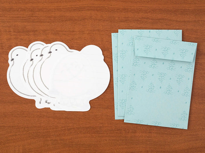 LETTER SET DIE-CUT GROUSE — by Midori