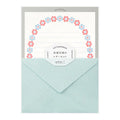 LETTERPRESS LETTER SET (FLOWER) — by Midori