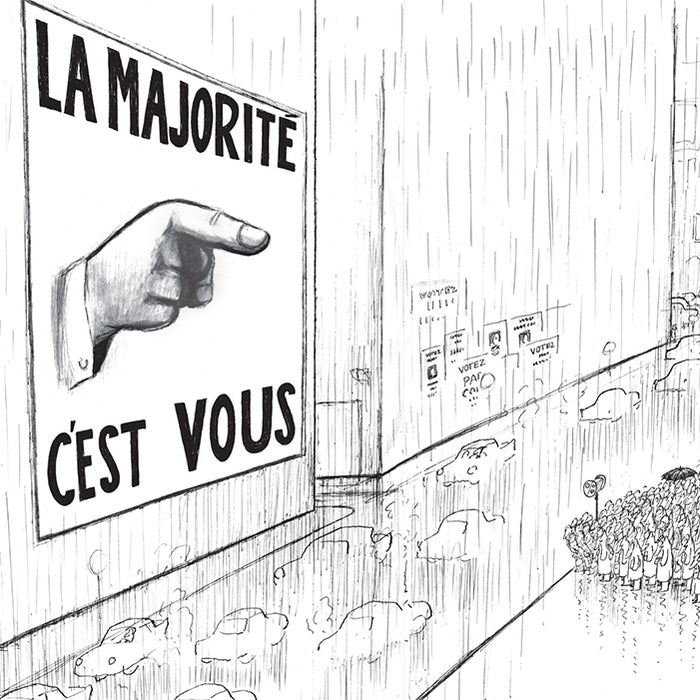 L’INFORMATION CONSOMMATION — by Jean-Jacques Sempé