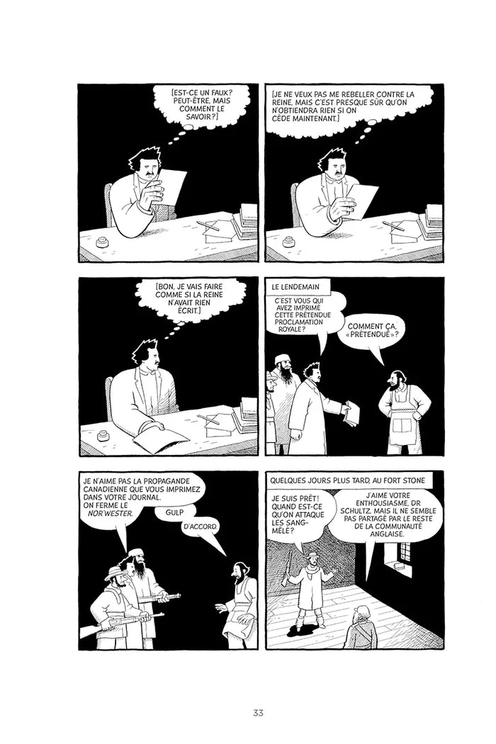 LOUIS RIEL — by Chester Brown