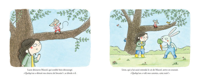 LUCIE ET COMPAGNIE : PRINTEMPS — by Marianne Dubuc