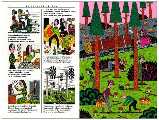L'UNIVERS À L'ENVERS — by Henning Wagenbreth