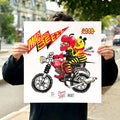 MAC AND BEEZZ, 20" x 20" — by Simon Bossé