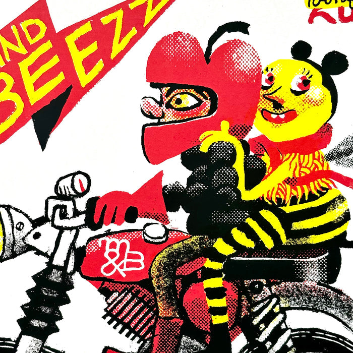 MAC AND BEEZZ, 20" x 20" — by Simon Bossé