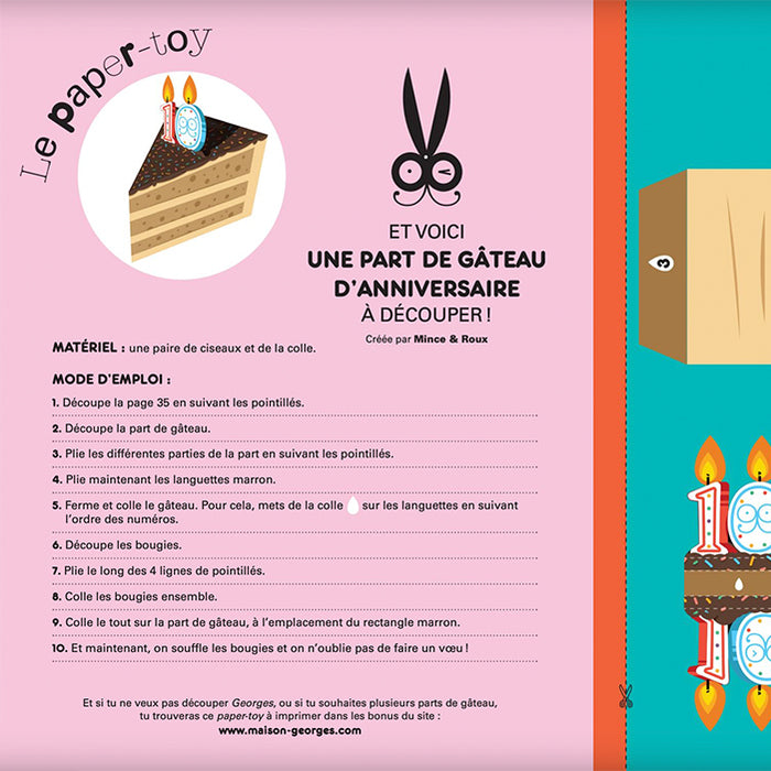 MAGAZINE GEORGES (7-12 years old) – N° ANNIVERSAIRE