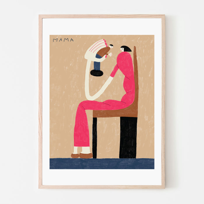 MAMA, 11" X 14" — by Anastacia Sholik