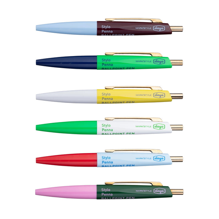 MARK’STYLE MINI MACH BALL INK PEN (multiple colours) - by MARK’S