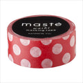 MASTÉ MASKING TAPE, RED DOTS – by MARK’S
