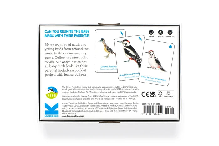 MATCH A BABY BIRD — by Laurence King Publishing