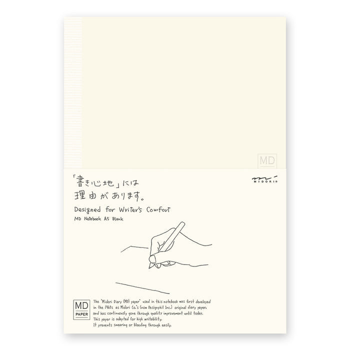 MD NOTEBOOK A5 (MULTIPLES STYLES) — by Midori