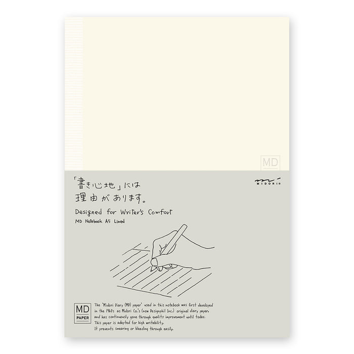 MD NOTEBOOK A5 (MULTIPLES STYLES) — by Midori