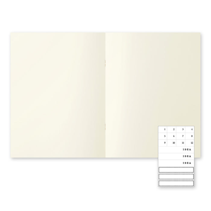 MD NOTEBOOK LIGHT A4 (SET OF THREE) - MULTIPLE STYLES — by Midori