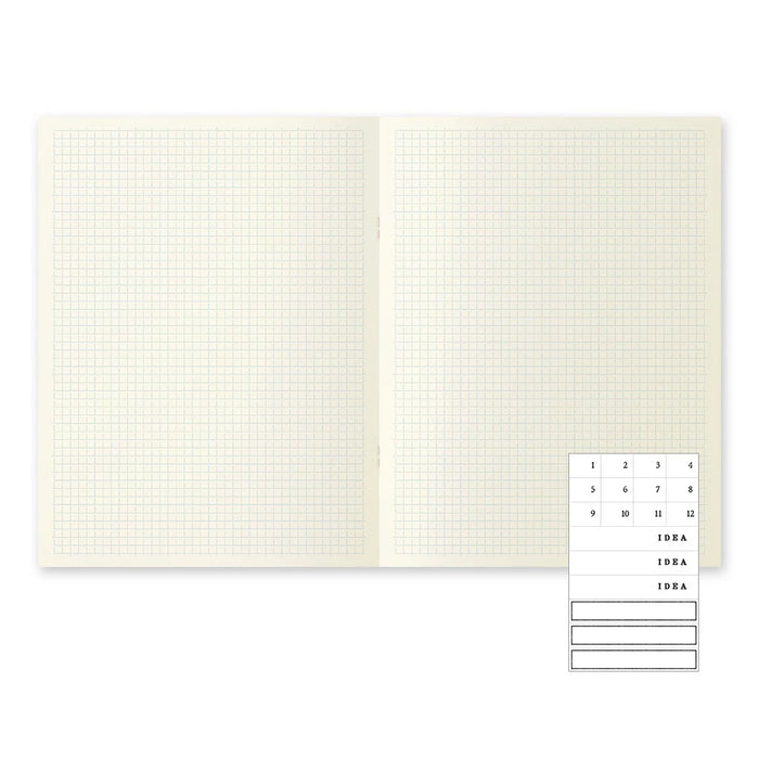 MD NOTEBOOK LIGHT A4 (SET OF THREE) - MULTIPLE STYLES — by Midori