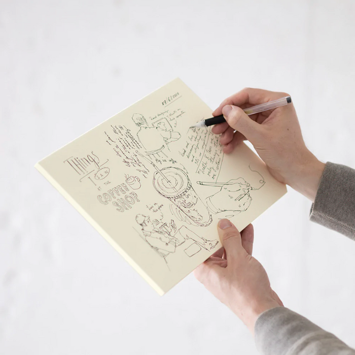 MD PAPERPAD BLANK AND GRID (multiple sizes) — by Midori