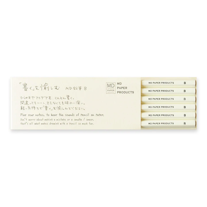 MD PENCIL 6PCS SET — by Midori