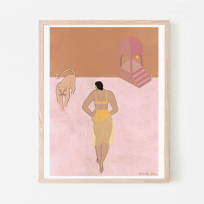 MEETING AGAIN, 8" X 10" — by Isabelle Feliu