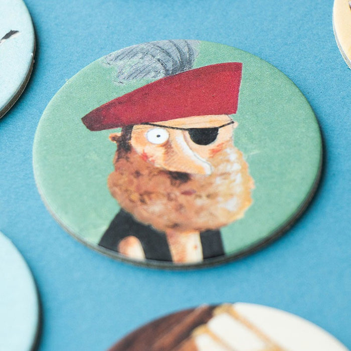 MEMORY GAME “I’M A PIRATE” — by Londji