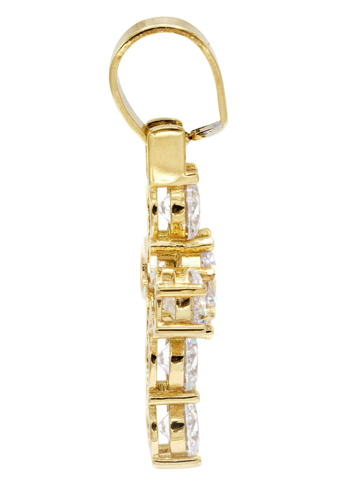 Mens Gold Plated Cross Pendant | 11.5 Grams