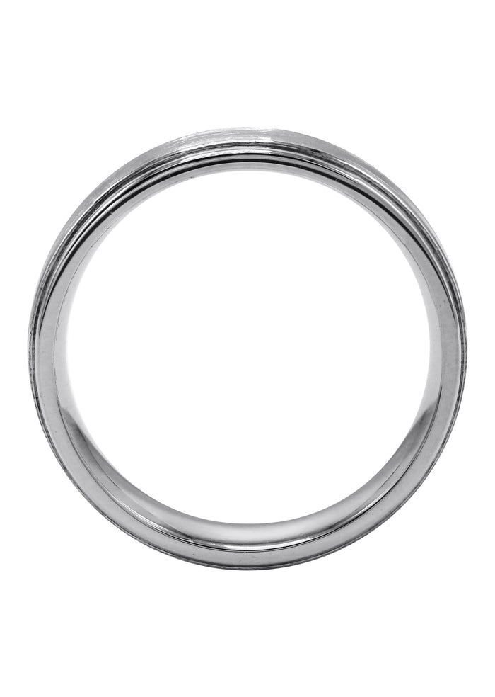 Mens Tungsten Style Ring | Appx 8 Grams