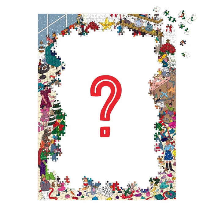 MERRY IN THE MAKING 1000 PIECE SURPRISE PUZZLE — by Hye Jin Chung