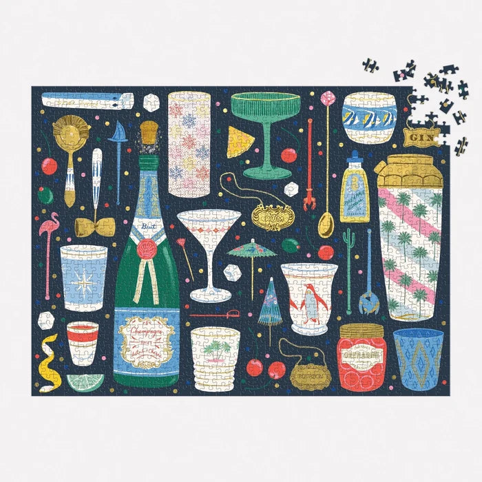 MERRY MIXER 1000 PIECE FOIL PUZZLE — by Emily Taylor