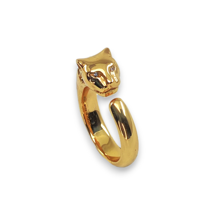 Micro Panther Ring Gold