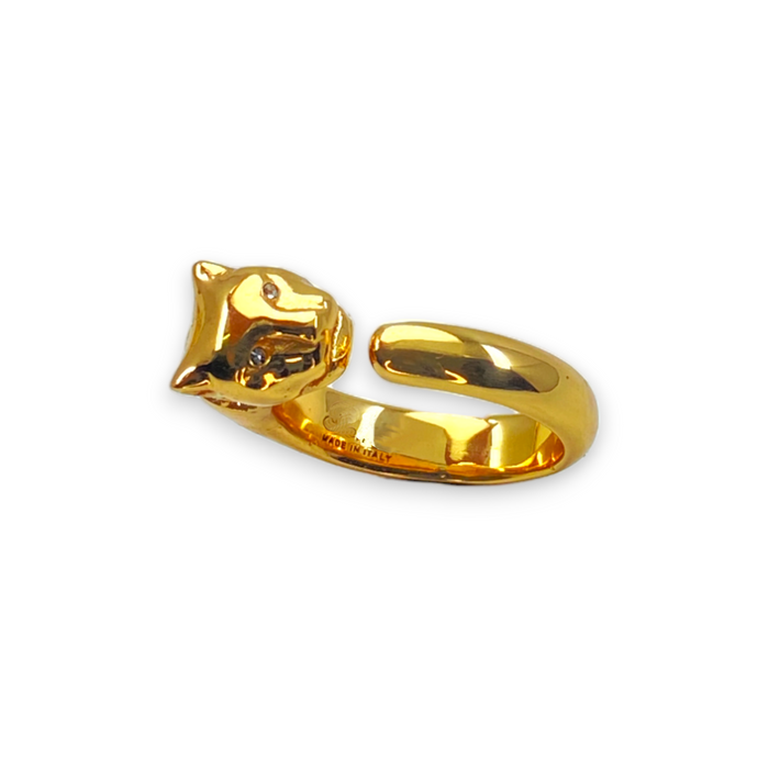 Micro Panther Ring Gold