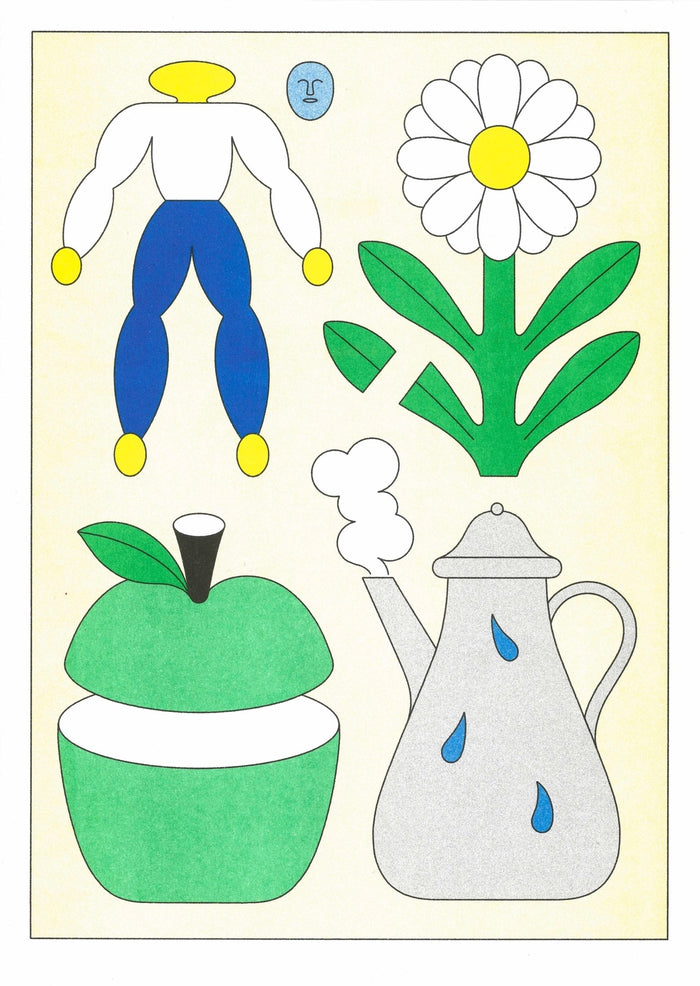“MISC COLOUR”, 29,7 x 42 cm  — by Dominic Kesterton