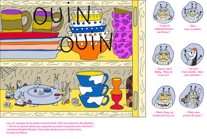 MISSION BORCO CHEZ LES BEASTIE — by Claire Schvartz