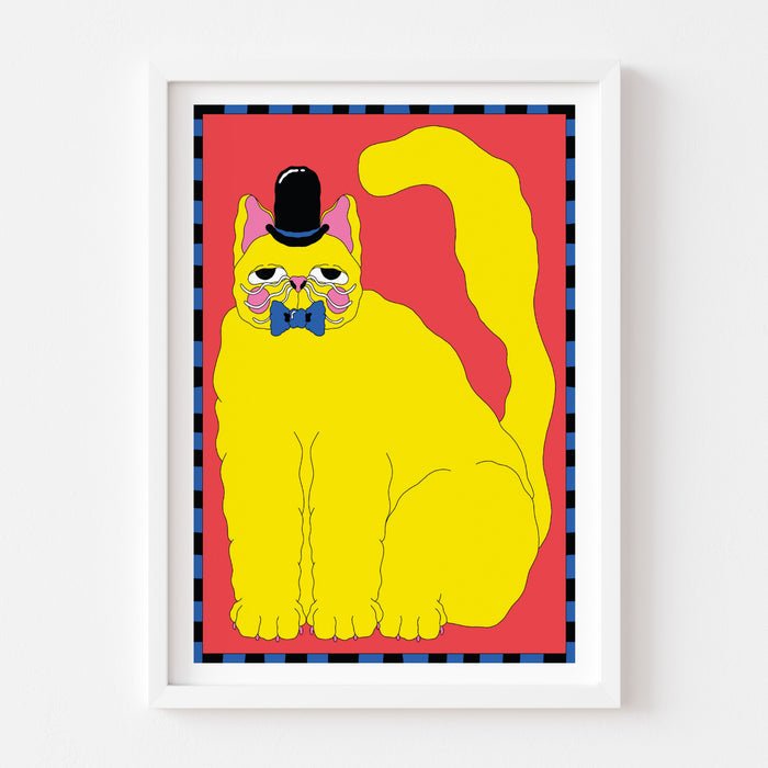 MISTER CAT - 29,7 x 42 cm (A3) — by Justine Jossart