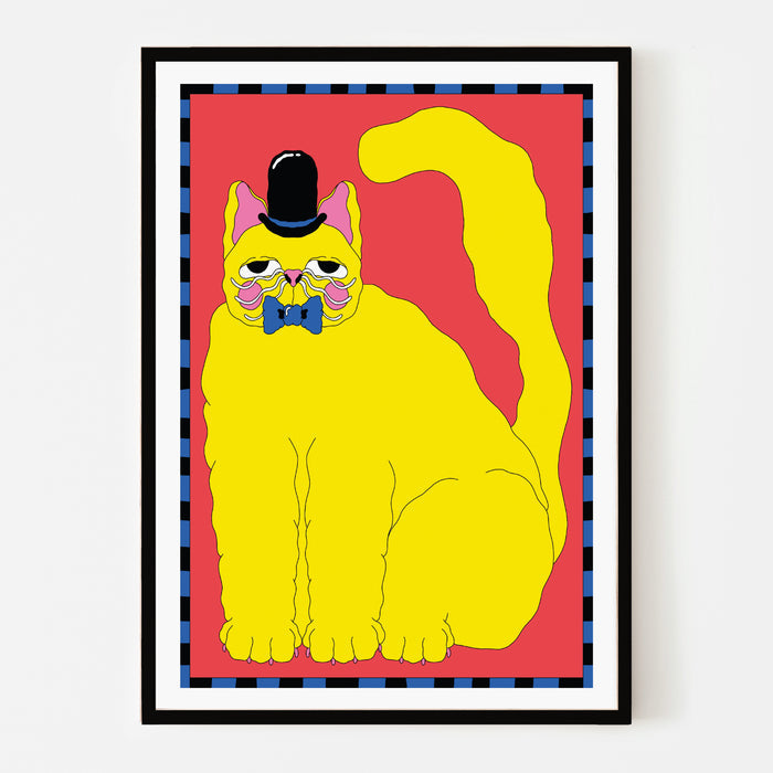 MISTER CAT - 29,7 x 42 cm (A3) — by Justine Jossart