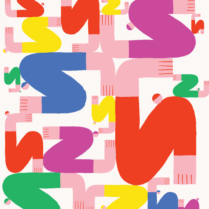 MODULAR CHARACTER 2, 18" X 24" — by Anastacia Sholik