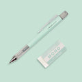 MONO Graph Mechanical Pencil + Eraser Set: Mint Green