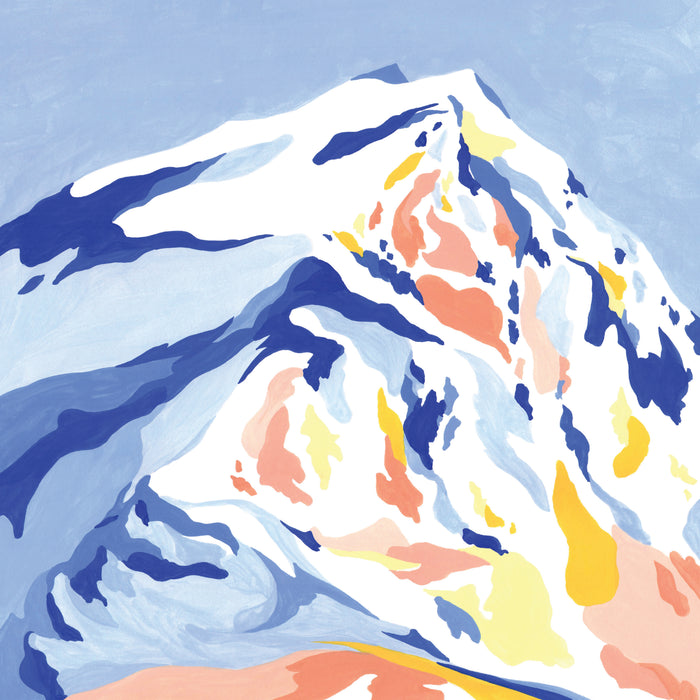 MONT BLANC - 29,7 x 42 cm (A3) — by Mona Leu-Leu