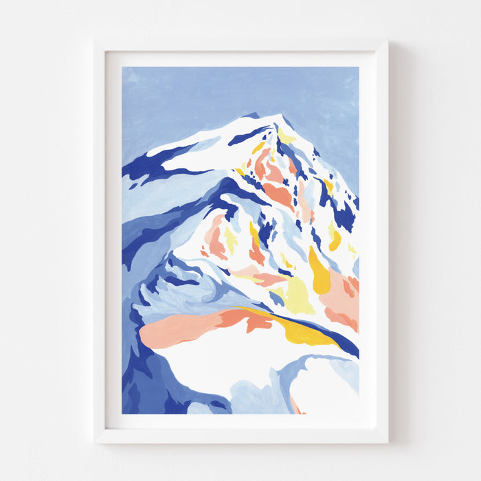 MONT BLANC - 29,7 x 42 cm (A3) — by Mona Leu-Leu