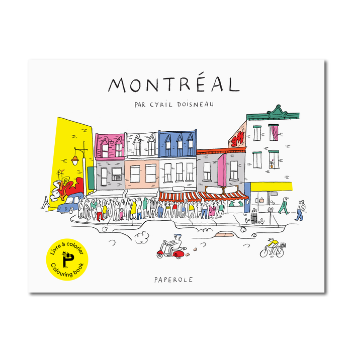 MONTRÉAL COLOURING BOOK – by Cyril Doisneau