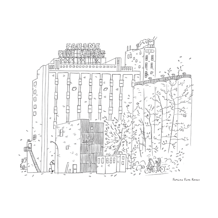 MONTRÉAL COLOURING BOOK – by Cyril Doisneau