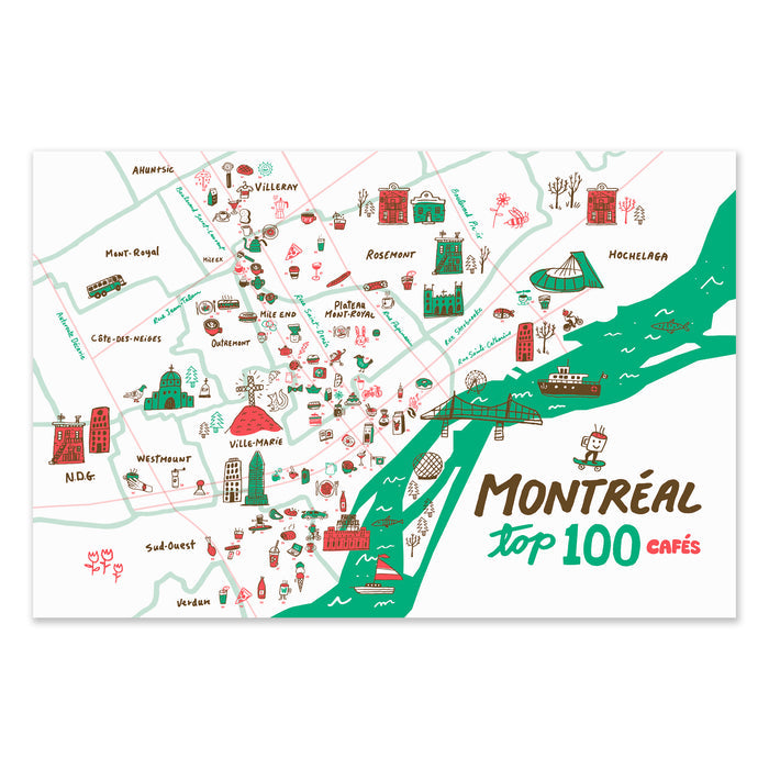 MONTRÉAL TOP 100 — BEST COFFEE SHOPS