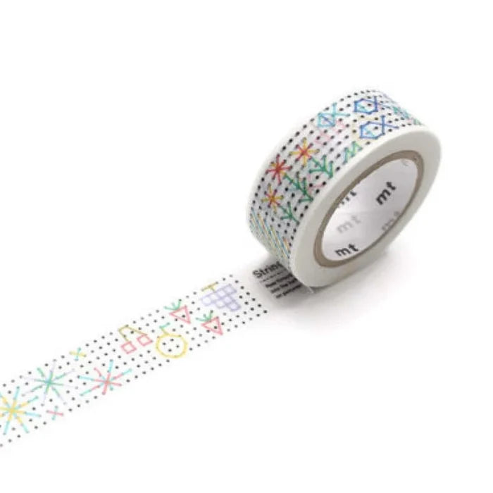 MT FOR KIDS WASHI TAPE STRING ART — by Kamoi Kakoshi