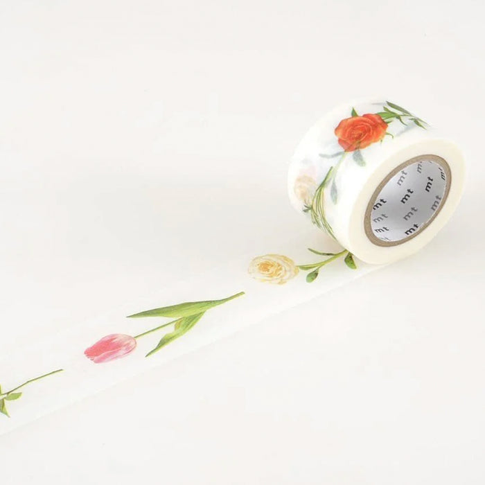MT WASHI TAPE HANA R FLOWER — by Kamoi Kakoshi