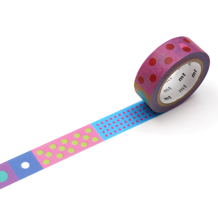 MT WASHI TAPE KAPITZA POLKA DOT VIVID — by Kamoi Kakoshi