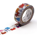 MT WASHI TAPE LISA LARSON COLORFUL DOG — by Kamoi Kakoshi